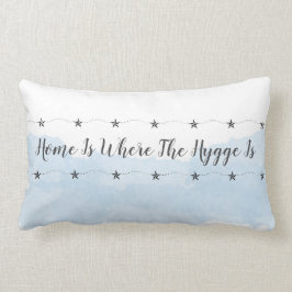Hygge Gezellig Home Quote & Brushstrokes Kussen