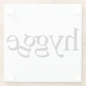 Hygge Glass Onderzetter (Achterkant)