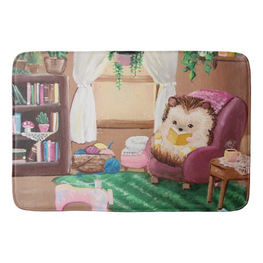 Hygge Hedegel Badmat (Voorkant)