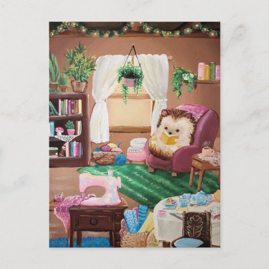 Hygge Hedegel Briefkaart (Voorkant)