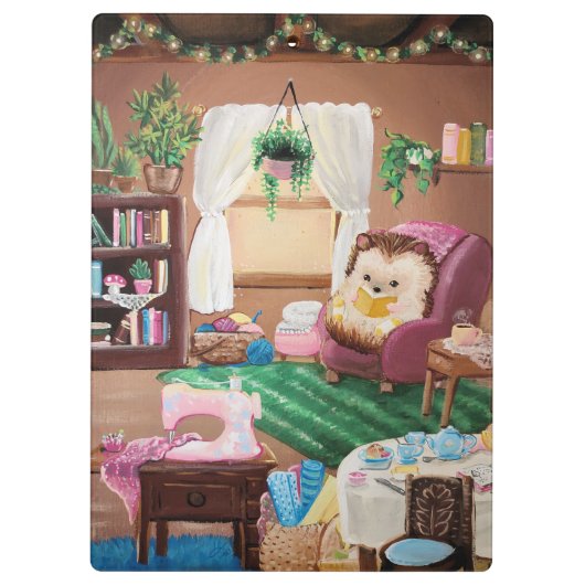 Hygge Hedegel Klembord (Achterkant)