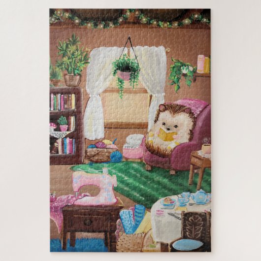 Hygge Hedegel Legpuzzel (Verticaal)