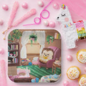 Hygge Hedegel Papieren Bordje (Feest)