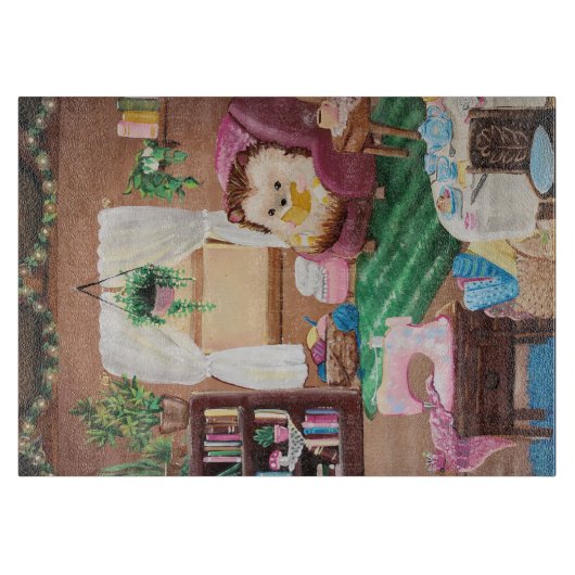 Hygge Hedegel Snijplank (Voorkant)