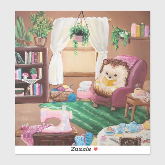 Hygge Hedegel Sticker (Vel)