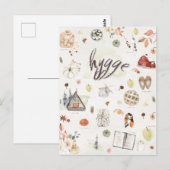 Hygge Herfst herfst oktober Briefkaart (Voorkant / Achterkant)