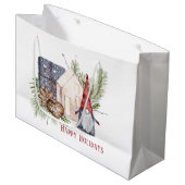 Hygge kerstcadeaus voor noordse Feestdagen Groot Cadeauzakje (Voorkant Gekanteld)