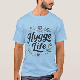 Hygge Leven Scandinavische Minimalist T-shirt