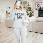 Hygge Life Cosy Deense Quote Noordse Typografie LT Trui
