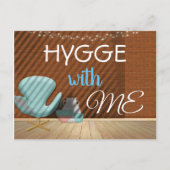HYGGE met ME Cozy Zen Invitation Briefkaart (Voorkant)