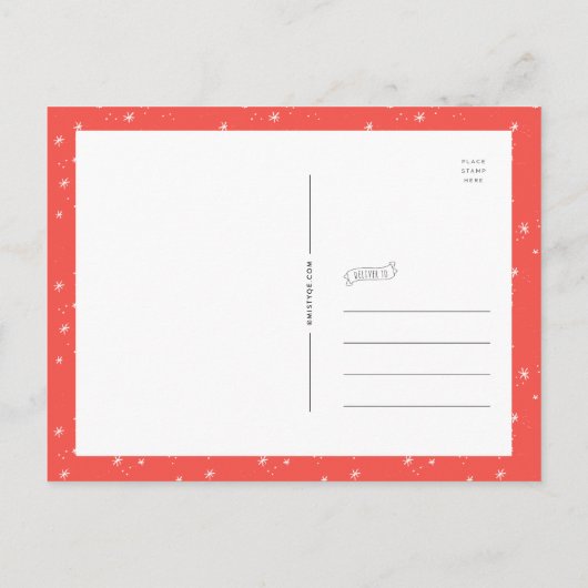 Hygge Mittens Briefkaart kerstfeestdag (Achterkant)