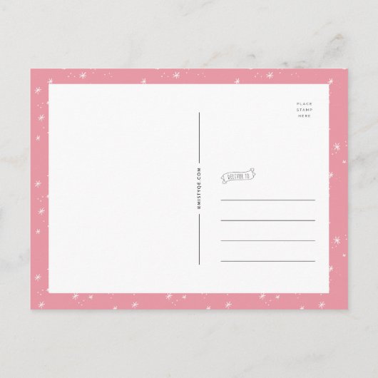 Hygge Mittens Briefkaart kerstfeestdag (Achterkant)