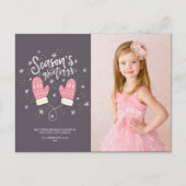 Hygge Mittens Briefkaart kerstfeestdag (Voorkant)