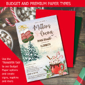 Hygge Mittens en Cacao Winter Vrijgezellenfeest Kaart