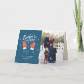 Hygge Mittens kerstfeestdag, gevouwen kaart (Voorkant)