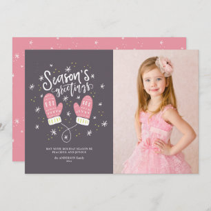 Hygge Mittens-kerstfeestkaartje Feestdagenkaart