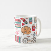 Hygge Red White Mok (Voorkant rechts)