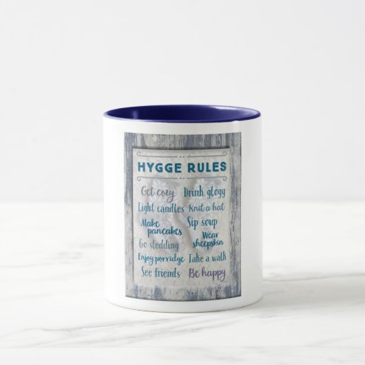 Hygge regels mok (Midden)