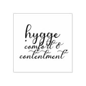 "HYGGE" Rubberen stempel (Afrduk)