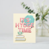 Hygge tijd briefkaart (Staand voorkant)
