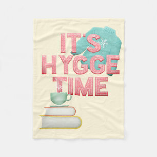 Hygge tijd fleece deken