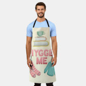 Hygge tijd schort (Gedragen)