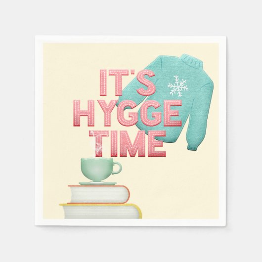 Hygge tijd servet (Voorkant)