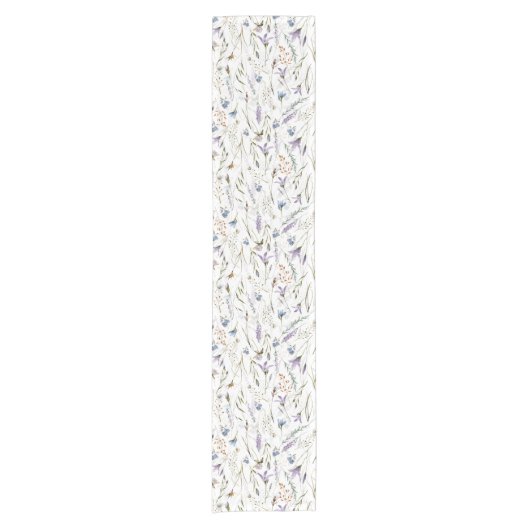 Hygge Wildbloemen Meadow Korte Tafelloper (Voorkant)