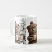 Hygge Winter Bear - Sweet Cocoa Lover Koffiemok (Voorkant links)