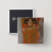 Hygieia, 1900-7 vierkante button 5,1 cm (Voorkant /achterkant)