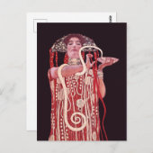 Hygieia door Gustav Klimt Briefkaart (Voorkant / Achterkant)