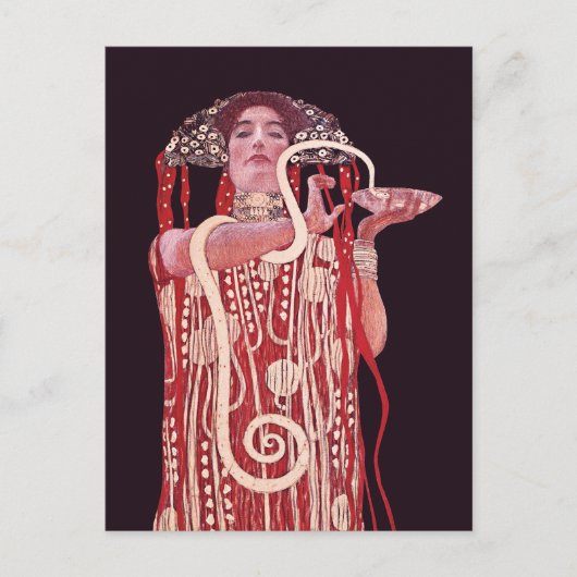 Hygieia door Gustav Klimt Briefkaart (Voorkant)