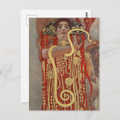 Hygieia door Gustav Klimt Briefkaart (Voorkant / Achterkant)