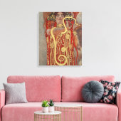 Hygieia door Gustav Klimt Canvas Afdruk (Insitu (Woonkamer))