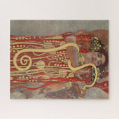 Hygieia door Gustav Klimt Legpuzzel (Horizontaal)