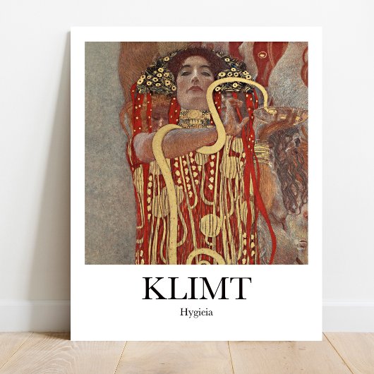 Hygieia door Gustav Klimt Poster