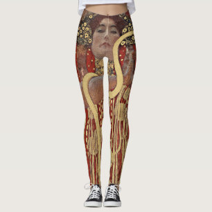 Hygieia van Gustav Klimt, Art Nouveau antiek Leggings