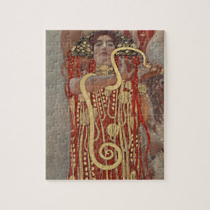 Hygieia van Gustav Klimt, Art Nouveau Kunst Legpuzzel