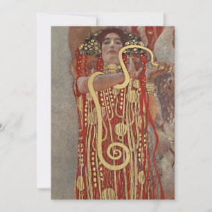Hygieia van Gustav Klimt, Art Nouveau Kunst Vintag Kaart