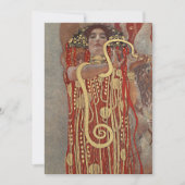 Hygiëne door Gustav Klimt,  Art Nouveau Kaart (Voorkant)