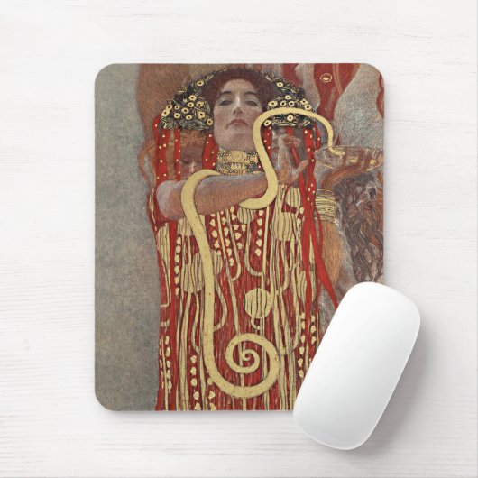 Hygiëne door Gustav Klimt,  Art Nouveau Muismat (Met muis)