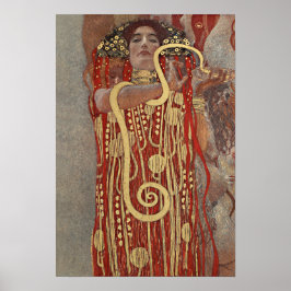 Hygiëne door Gustav Klimt,  Art Nouveau Poster