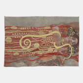 Hygiëne door Gustav Klimt, Art Nouveau Theedoek (Horizontaal)