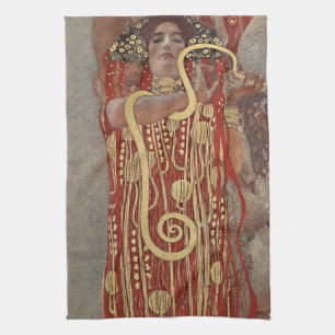 Hygiëne door Gustav Klimt, Art Nouveau Theedoek