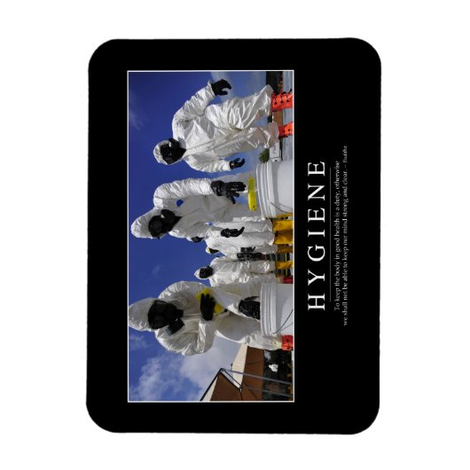 Hygiëne: Inspirerend prijsopgave Magneet (Verticaal)