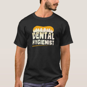 Hygiënisch tandheelkundig tandheelkundig tandheelk t-shirt