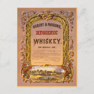 Hygiënische whisky: 1860 - Briefkaart