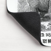 Hylaeosaurus Dinosaur Mousepad Muismat (Hoek)