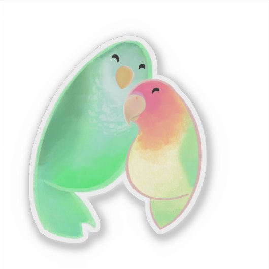 Hylia en Mango Sticker (Voorkant)