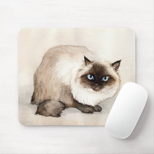 "Hymalan Cat" Art Muismat (Met muis)